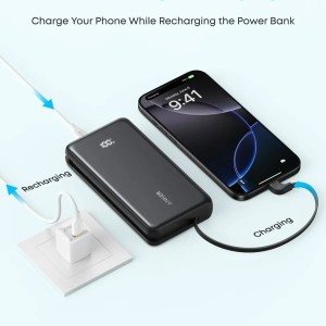 پاور بانک انکر مدل A110E با ظرفیت 20000 میلی آمپر ساعت ( اصل )