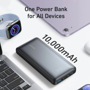 پاور بانک انکر مدل A1249 با ظرفیت 10000 میلی آمپر ساعت ( اصل )