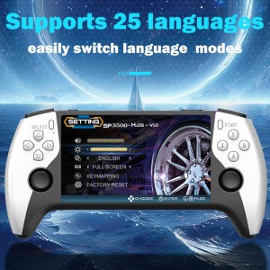کنسول بازی دستی قابل حمل مدل SF3500 Plus با ۲ دسته بی‌سیم و صفحه نمایش 5 اینچی