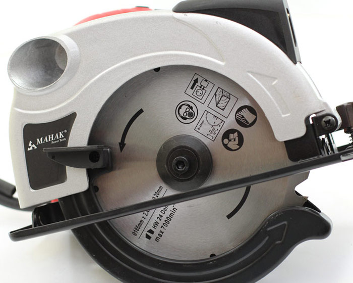 اره گرد بر 185 میلیمتر 1500 وات لیزری محک CS-185 L