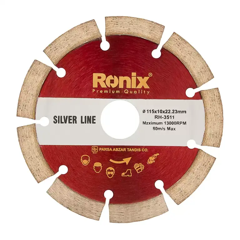 تیغ گرانیت بر 11.5 SilverLine مدل RH-۳۵۱۱ رونیکس