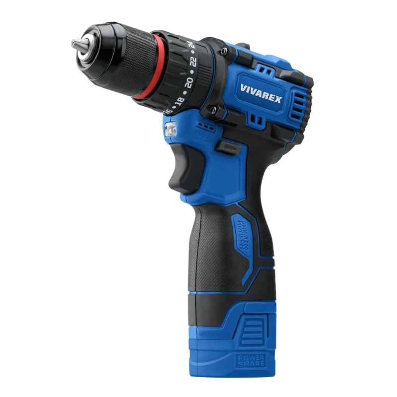 دریل شارژی ویوارکس 16 ولت براشلس مدل VR1608-BLX