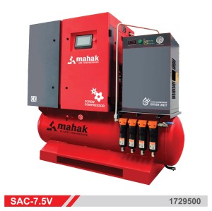 کمپرسور 500 لیتری اسکرو 7.5 کیلووات محک SAC-7.5V