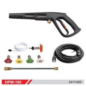 کارواش دینامی چرخ دار 180 بار 3000 وات خودمکش محک HPW-180