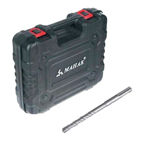 دریل بتن کن 26 میلیمتر 1050 وات 4 حالته به همراه مته و کیف محک HDM-26/1