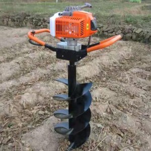 چاله کن 63 سی سی گیربکسی تاپ گاردن به همراه 3 عدد مته EA-630