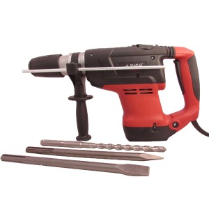 دریل بتن کن چرخشی 40 میلیمتر 1200 وات 10 ژول با قلم مته و کیف محک HDM-40H