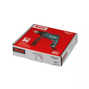 دریل چکشی 13 میلی متر-710 وات-2800 دور بر دقیقه-آچاری مدل ۲۲۱۱ رونیکس