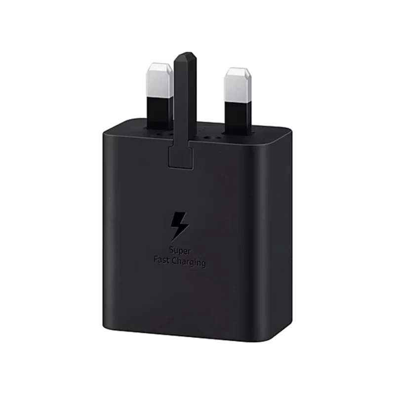 شارژر دیواری سامسونگ توان 45 وات به همراه کابل دو سر تایپ سی 1.8 متر - Original