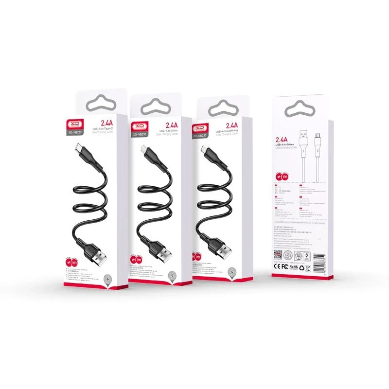 کابل شارژ USB به لایتنینگ ایکس او مدل XO-NB230M