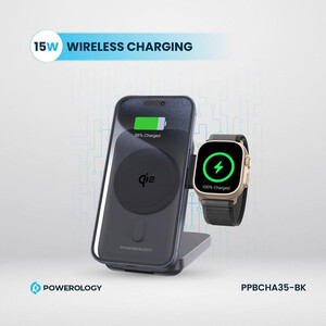 پاوربانک پاورولوژی مدل PPBCHA35-BK ظرفیت 10000 میلی امپر ساعت