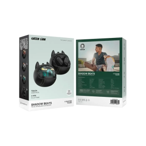 هندزفری بلوتوث گرین لاین Green Lion Shadow Beats True Wireless Earbuds GNSHBEATBK