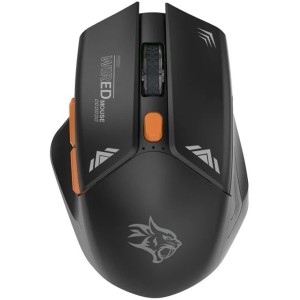 ماوس گیمینگ ۲در۱ Porodo Gaming Wireless Mouse Gaming Design DPI ۱۶۰۰ - آبی