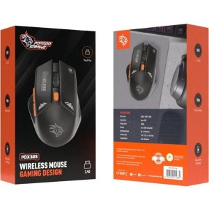 ماوس گیمینگ ۲در۱ Porodo Gaming Wireless Mouse Gaming Design DPI ۱۶۰۰ - آبی