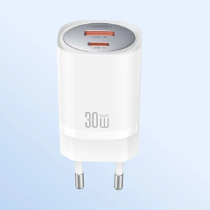 شارژر دیواری فست شارژر ایکس او مدل XO CE21 دارای دو پورت (USB-C &amp;amp; USB-A)