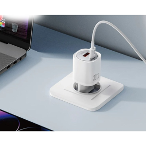 شارژر دیواری فست شارژر ایکس او مدل XO CE21 دارای دو پورت (USB-C &amp;amp; USB-A)