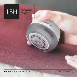 پرزگیر شارژی Porodo Lifestyle Fabric Shaver Lint - سفید