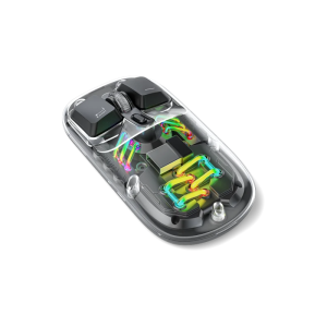 ماوس بی سیم شفاف پرودو مدل Transparent DUAL mode