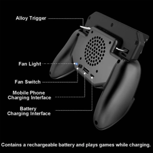 دسته بازی فن دار PUBG موبایل مدل SR