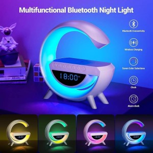 اسپیکر و شارژ وایرلس RGB مدل BT-2301