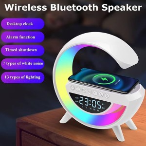 اسپیکر و شارژ وایرلس RGB مدل BT-2301