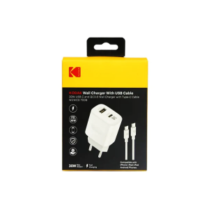 آداپتور شارژر 30 وات کداک مدل WCWCS-7006 به همراه کابل