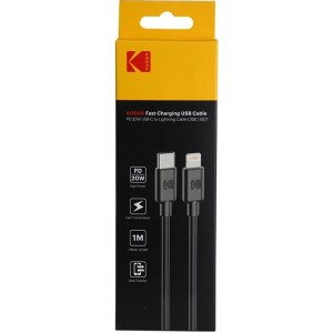 کابل شارژ USB-C به lightning کداک مدلUSBC-5927 طول 1 متر