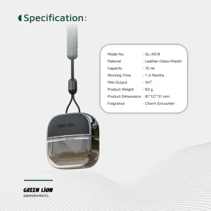 خوشبو کننده  آویز خودرو گرین لاین مدل Drive Mist