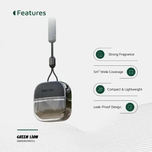 خوشبو کننده  آویز خودرو گرین لاین مدل Drive Mist