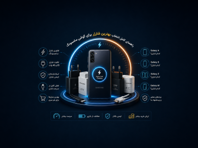 بهترین شارژر برای گوشی سامسونگ؛ ۲۵ وات یا ۴۵ وات؟ راهنمای خرید ۱۴۰۵