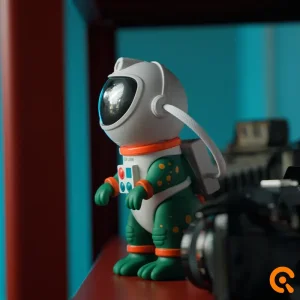 چراغ خواب پروژکتوری کهکشانی گرین لاین مدل Astronaut Night Light Projector