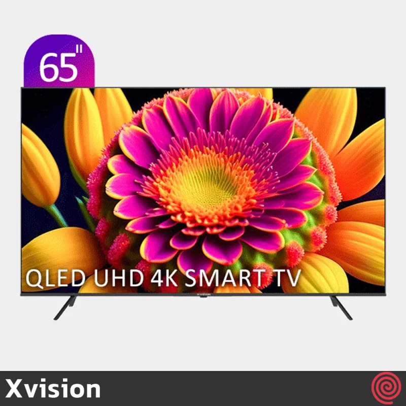 تلویزیون 65 اینچ QLED هوشمند ایکس ویژن مدل Xvision xseries 65x25 | UHD 4K - HDR