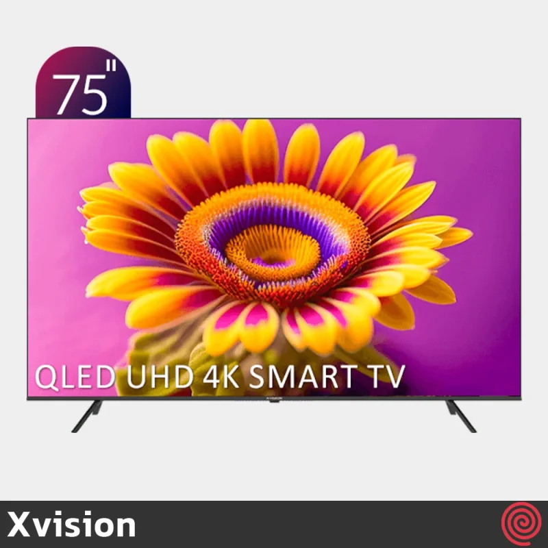 تلویزیون 75 اینچ QLED هوشمند ایکس ویژن مدل Xvision xseries 75x15 | UHD 4K - HDR