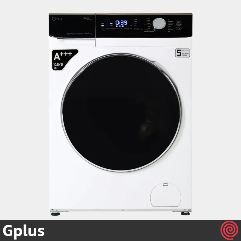ماشین لباسشویی 10.5 کیلوگرم جی پلاس مدل Gplus GWM-P105W