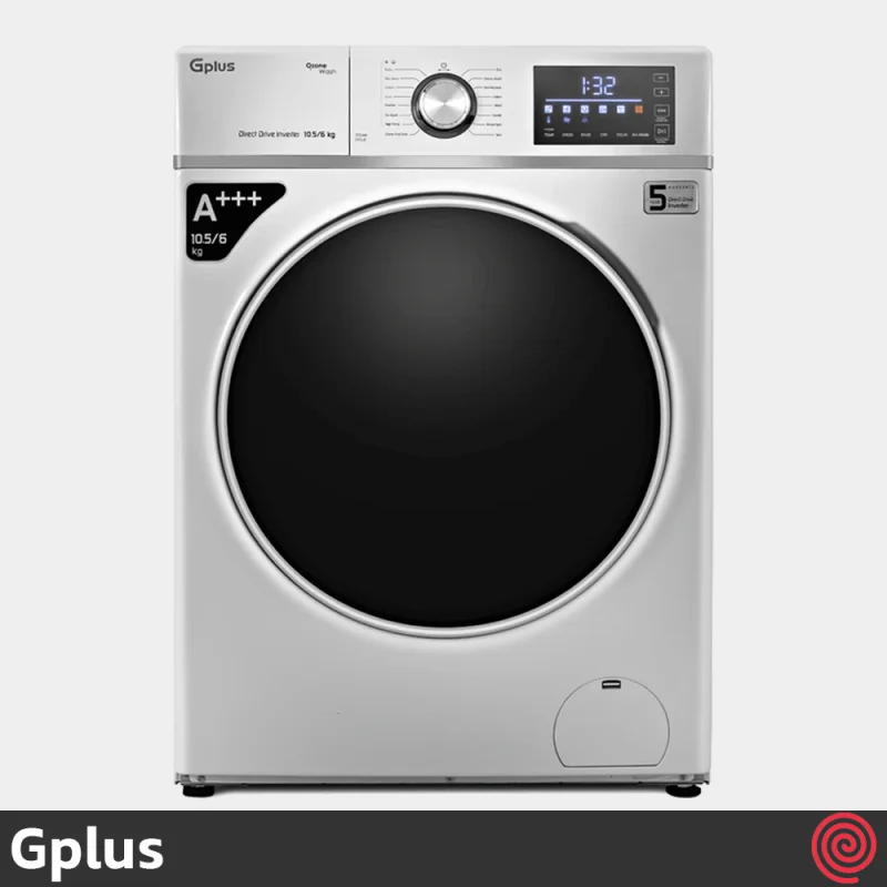 ماشین لباسشویی 10.5 کیلوگرم جی پلاس مدل Gplus GWM-PD107W