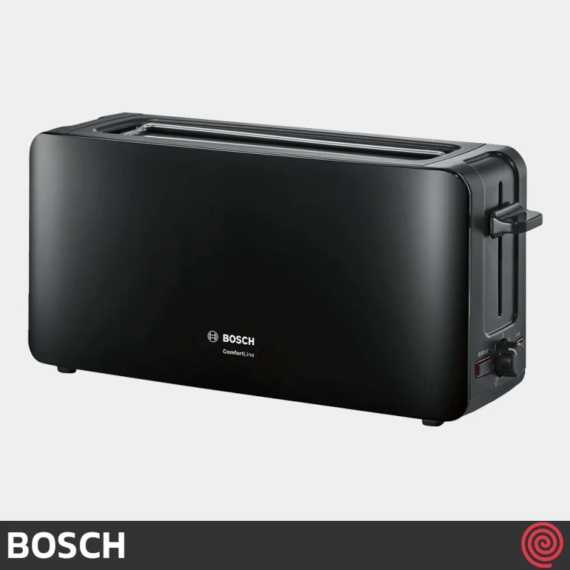 توستر نان تک اسلات بوش مدل Bosch TAT6A003 | رنگ مشکی و اسلات بلند