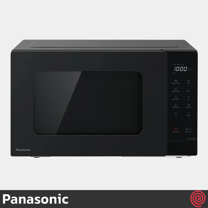 مایکروویو 25 لیتری پاناسونیک مدل Panasonic NN-ST34NB | دارای 10 برنامه پخت
