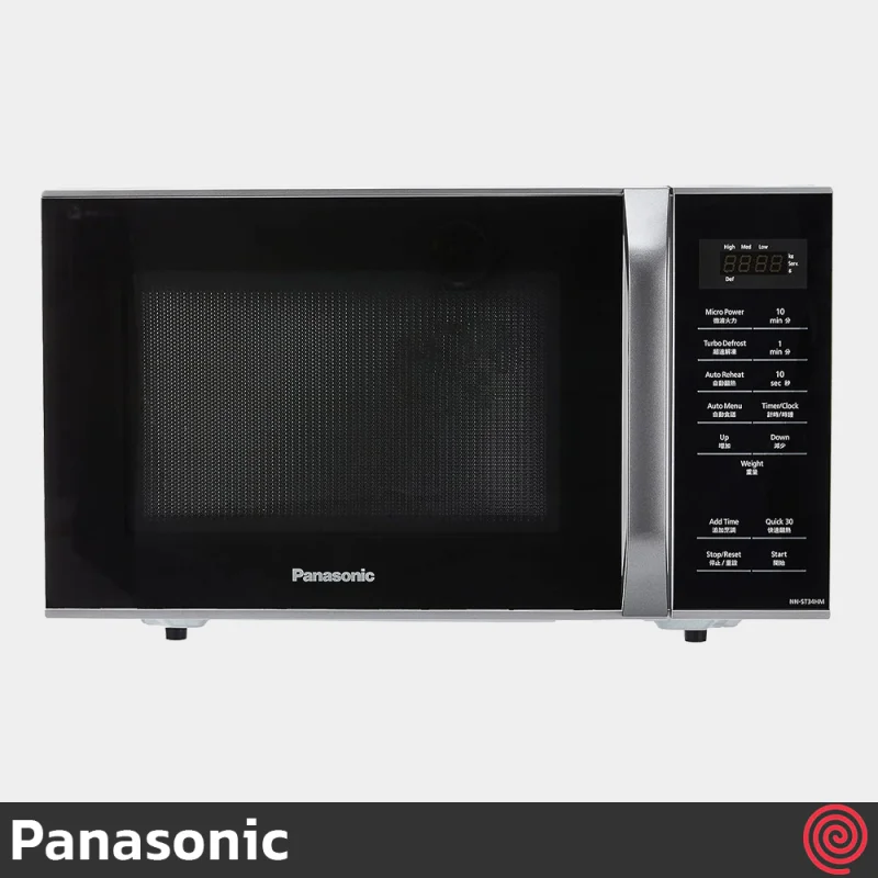 مایکروویو 25 لیتری پاناسونیک مدل Panasonic NN-ST34HM | دارای 9 برنامه پخت