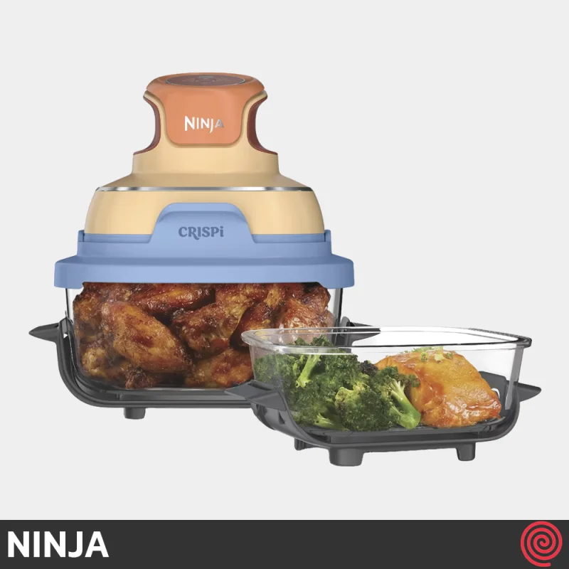 سرخ کن بدون روغن نینجا مدل NINJA CRISPi FN101ORPR | گنجایش 3.8 لیتر و 1.4 لیتر