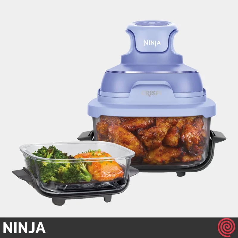 سرخ کن بدون روغن نینجا مدل NINJA CRISPi FN101PR | گنجایش 3.8 لیتر و 1.4 لیتر