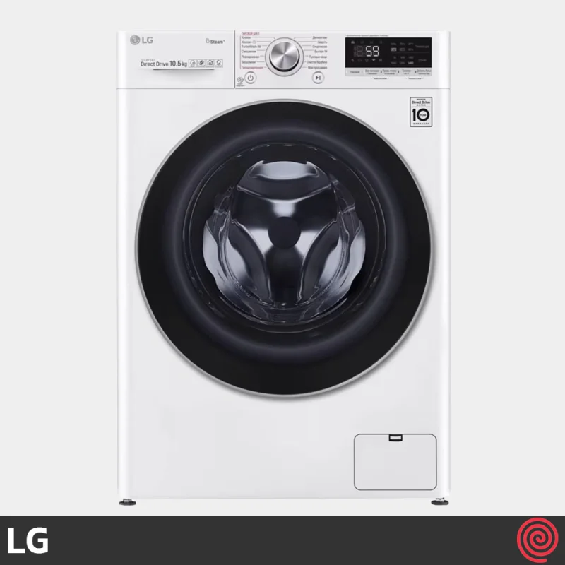 ماشین لباسشویی 10.5 کیلوگرم ال جی مدل LG TW4V7RW1W