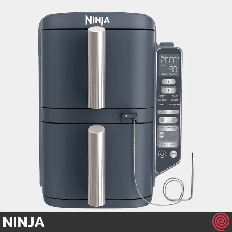 سرخ کن بدون روغن نینجا مدل NINJA DoubleStack SL451EU | گنجایش 9.5 لیتر