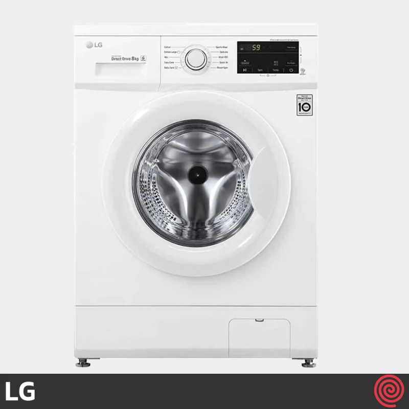 ماشین لباسشویی 8 کیلوگرم ال جی مدل LG WJ1408NTP