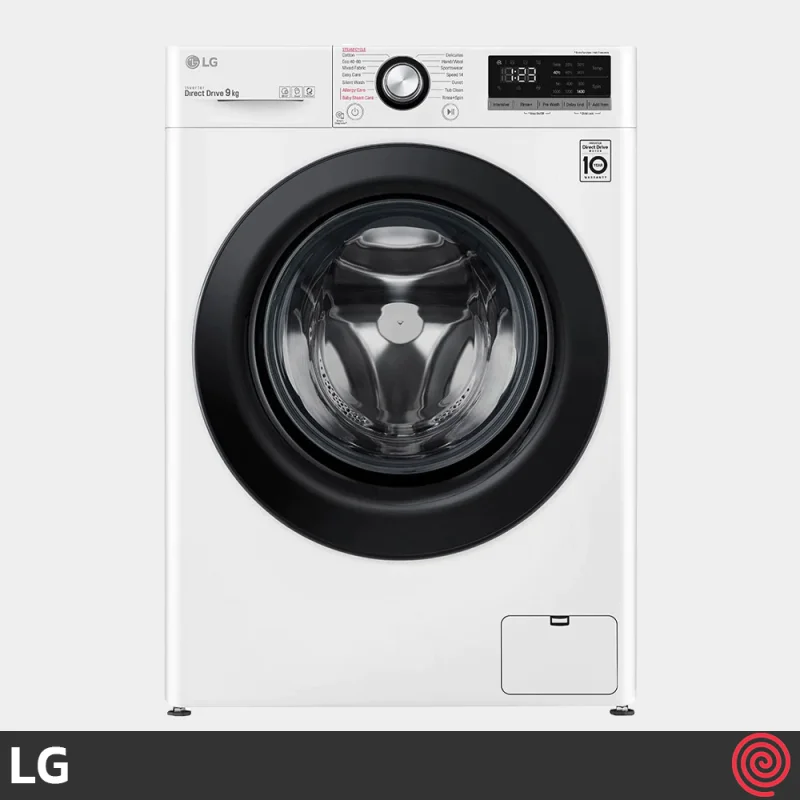 ماشین لباسشویی 9 کیلوگرم ال جی مدل LG F4V3VYP6WE