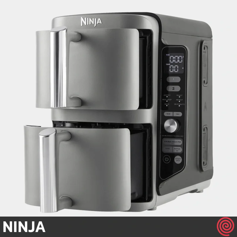 سرخ کن بدون روغن نینجا مدل NINJA DoubleStack SL400 | گنجایش 9.5 لیتر