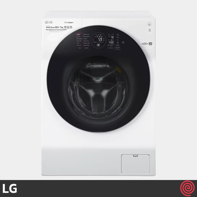 ماشین لباسشویی 10.5 کیلوگرم ال جی مدل LG FH4G1JCH2N | خشک کن 7 کیلویی