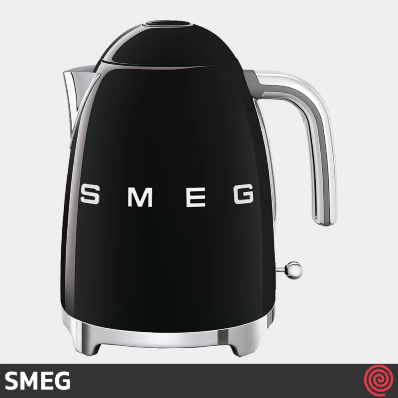 کتری برقی اسمگ مدل SMEG KLF03BLM | رنگ مشکی براق با گنجایش 1.7 لیتر