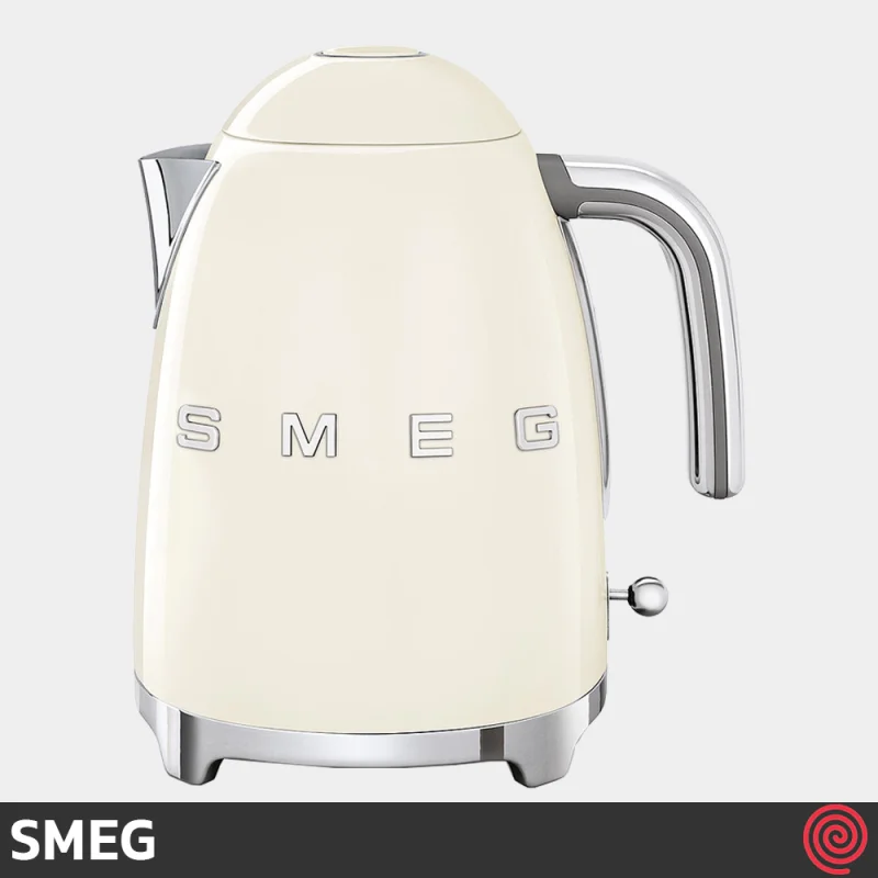 کتری برقی اسمگ مدل SMEG KLF03CR | رنگ کرم با گنجایش 1.7 لیتر
