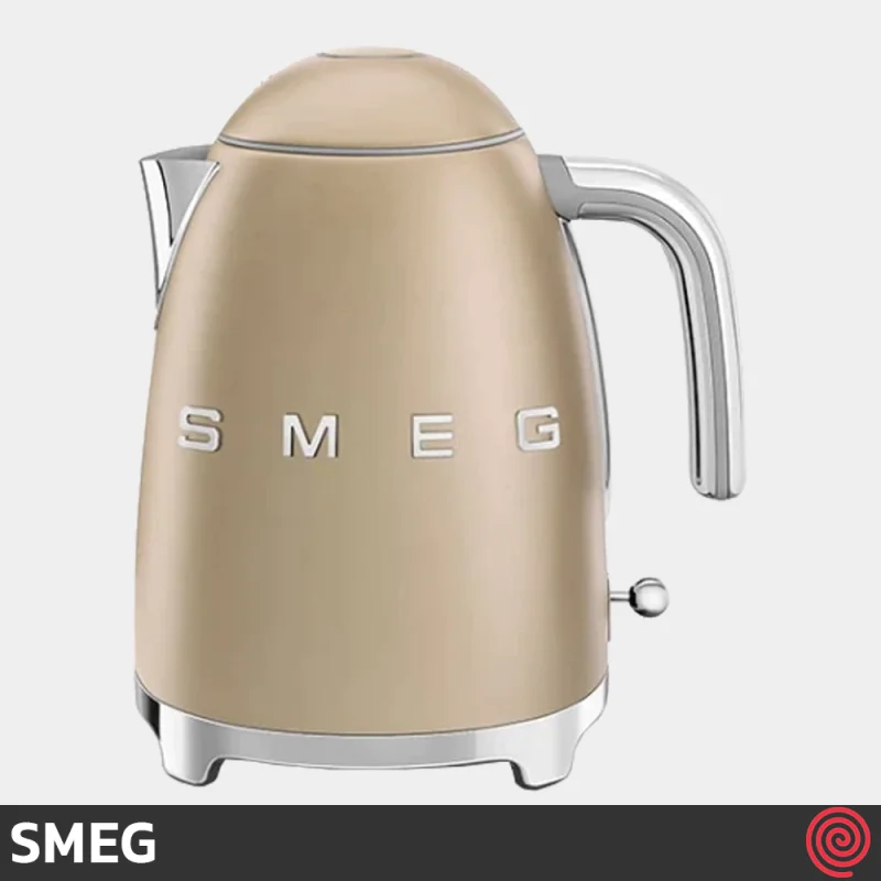 کتری برقی اسمگ مدل SMEG KLF03GOM | رنگ طلایی مات با گنجایش 1.7 لیتر