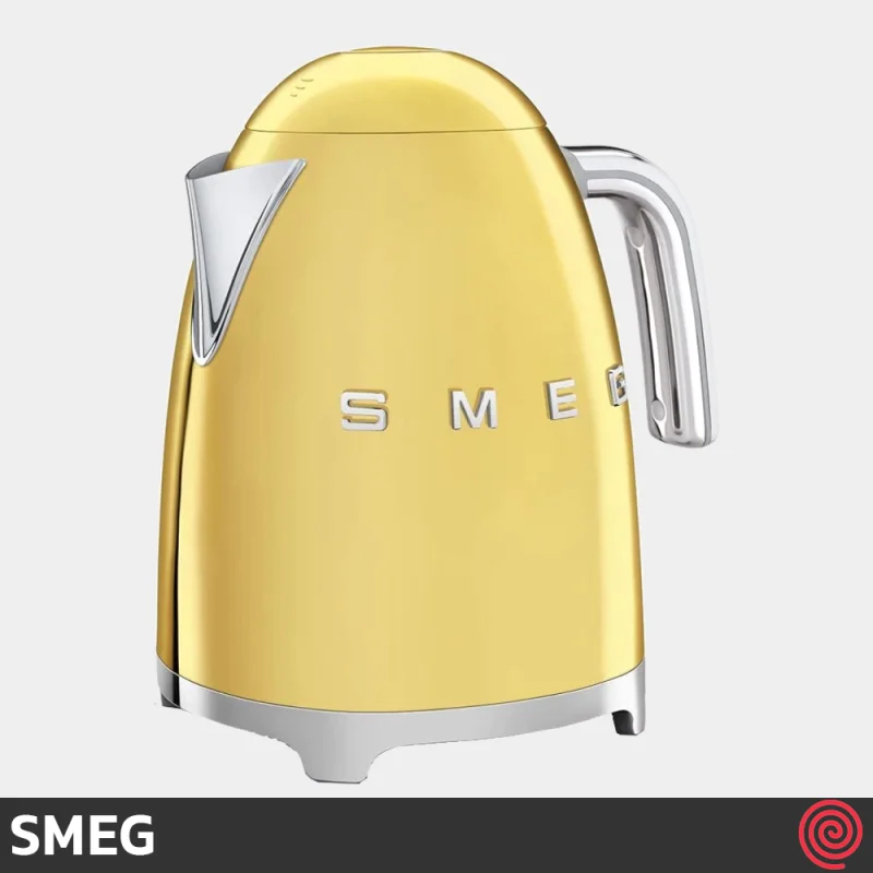 کتری برقی اسمگ مدل SMEG KLF03GO | رنگ طلایی براق با گنجایش 1.7 لیتر